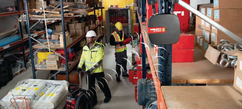 AI G125 Inventory scanner Warehouse inventory gateway, providing an all-in-one solution for tracking and managing warehouse assets in (Hilti ON!Track) Applications 1