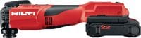 Cordless oscillating multitool SMT 6-22 Powerful cordless multitool with a StarlockMax interface, AVR and an oscillating angle of 4o